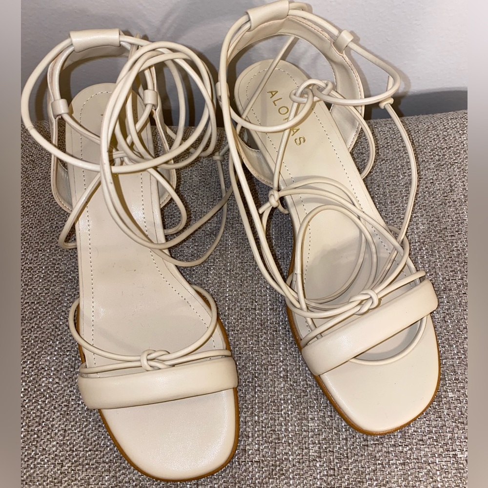 ALOHAS Sophie Sandal in Corn Sand - Picture 10 of 16